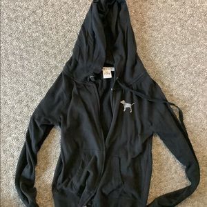 Women’s pink zip up hoodie XS